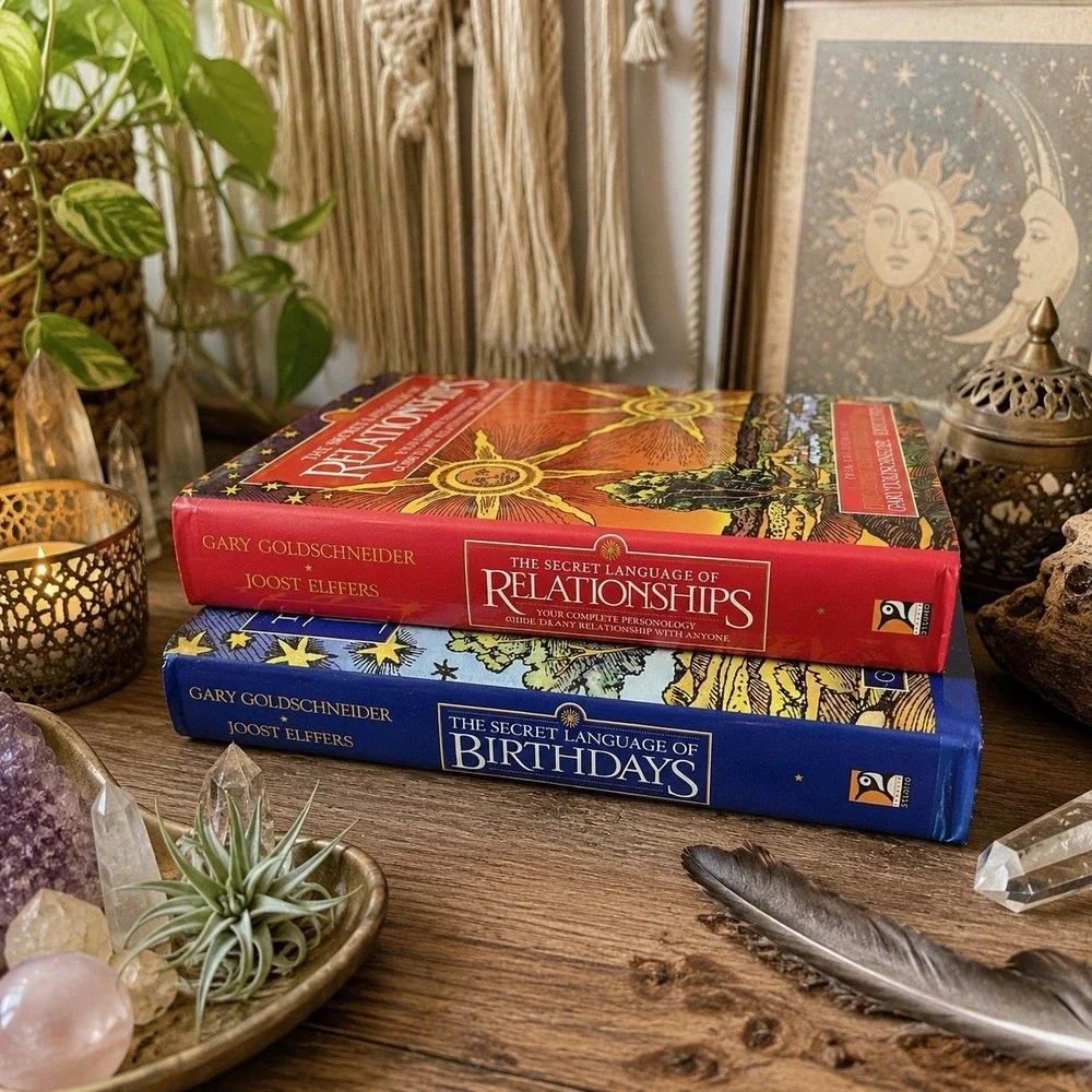 Secret Language of Birthdays & Relationships Book Set Astrology Goldschneider
